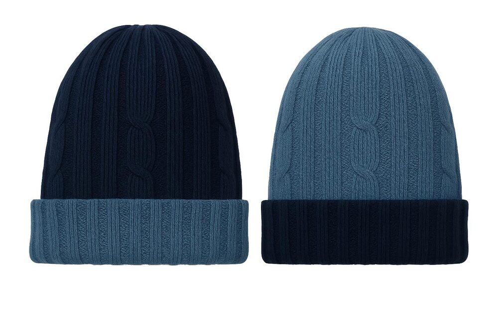 5615 Alpaca Wool 's & Reversible - Cuffed Slouchy, Beanie Hat, Unisex, One